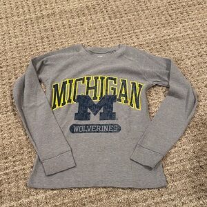 Michigan waffle tee